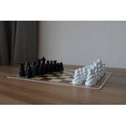 Modernes Schachfiguren-Set