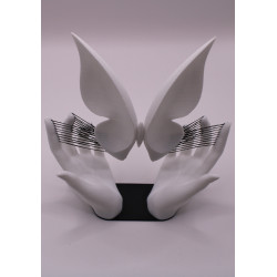 Butterfly_Hands – 3D-gedruckte PLA Figur | Moderne Deko mit Schmetterling