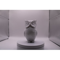 Eulenfigur 3D-Druck PLA | Deko-Eule für Regal & Schreibtisch