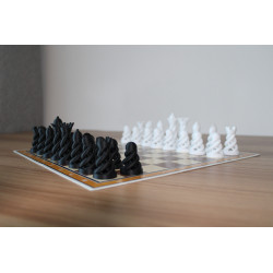 Modernes Schachfiguren-Set