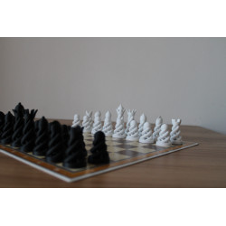 Modernes Schachfiguren-Set